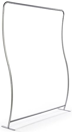Amazon Com Displays2go Wave Banner Frame Sold Nude Comes