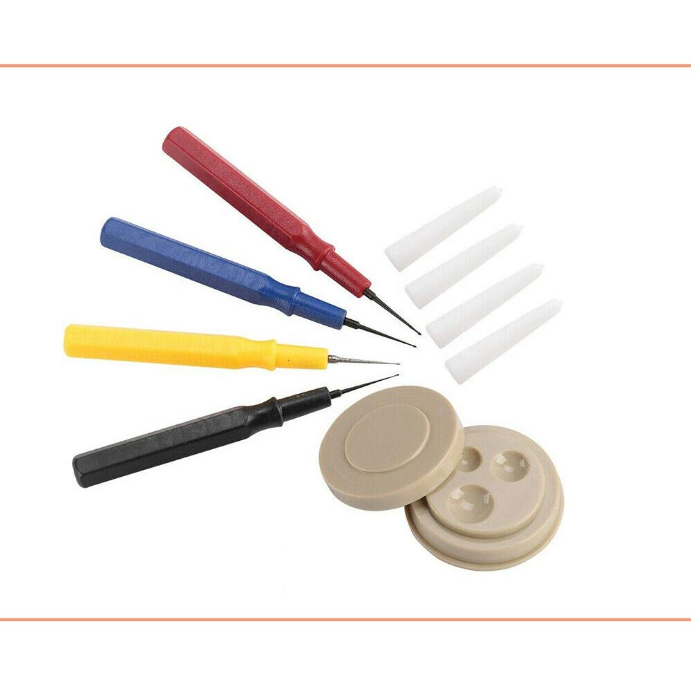 Acxico 1Set Watch Repair Tool Kit 4 Different Size Oiler Pen Needle With 1 Oil Cup For Watchmaker Watches Clocks Repair