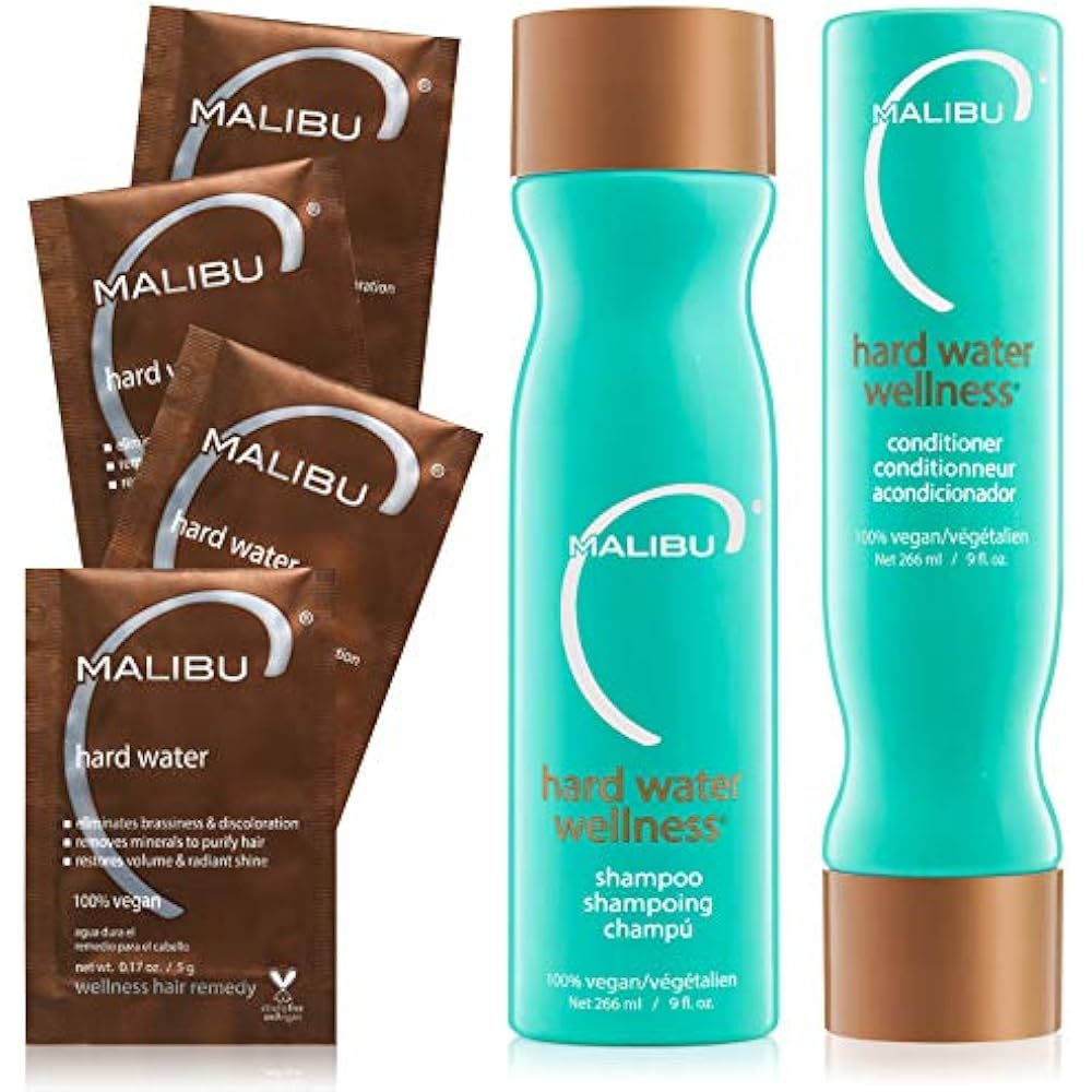 Hard Shampoo & Conditioner Sets Water Wellness Collection Luxury Beauty