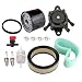 Hipa 47 883 03-S1 Air Filter 24 393 16-S Fuel Pump Oil Filter Tune Up Kit for Kohler CH18 CH20 CH22 CH23 CH25 CV17 CV18 CV19 CV20 CV22 CV22S CV23 Engine Lawn Mower primary