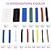 TUOFENG 670 pcs 2:1 Heat Shrink Tubing kit, 6 Colors 12 Sizes Insulation Tube Apply to Electrical Wire Cable Wrap Assortment Electric