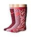 Nike Kids Girl's 3-Pack Graphic Lightweight Cotton Crew (Little Kid/Big Kid) Multicolor 3 SM (3 Little Kid - 5 Big Kid Shoe)