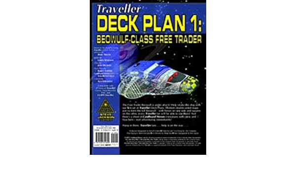Deck Plan 1 Beowulf Class Free Trader Gurps Traveller Steve Jackson Games 9781556344602 Amazon Com Books