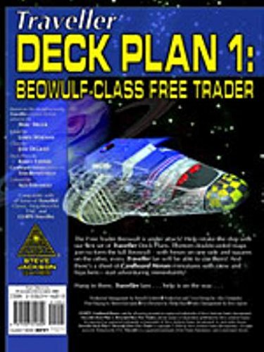 Deck Plan 1: Beowulf-class Free Trader (GURPS Traveller)