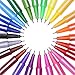 Inspired Art Coloring Marker Set For Drawing & Sketch. Felt Tip Pens For Adults & Kids - Set of 24 Double Sided Felt Tip Markers & Colored Pens for Sketchbook & Adult Coloring Books