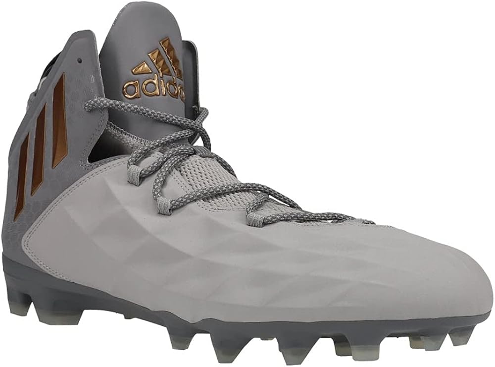 adidas Freak Lax Mid Cleat Unisex Lacrosse 15 Grey