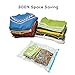 KoalaReef Jumbo Vacuum Space Saver Storage Bags with Double Seal and Extra Travel Bag