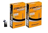 Continental 42MM / 60MM Presta Valve Bicycle Tube Pack of 2