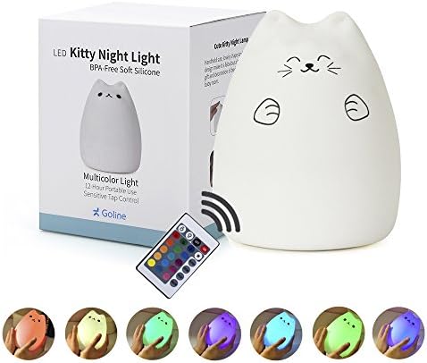 Gifts For 2 3 4 5 6 Year Old Girls Goline Night Lights For Kids Baby Gifts For Newborn Girls Best Christmas Birthday Gifts For 3-10 Year Old Girls