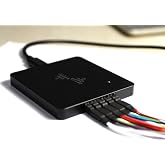 BINGOX USB Logic Analyzer, 16 Channels, 400MHz Sampling Rate, 256Mbit Memory, USB-C Interface