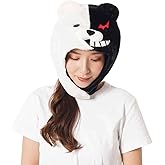 SAZAC Kigurumi Hat - Monokuma- Cozy Costume Beanie Cap - Adult Size