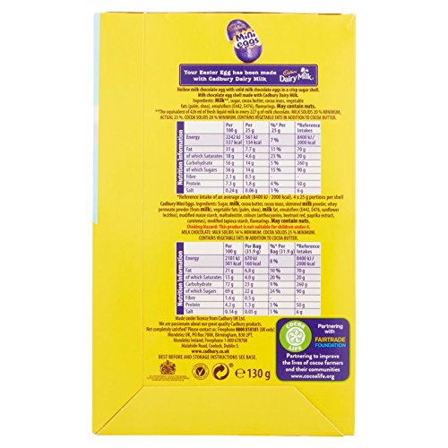 Cadbury Dairy Milk Mini Eggs Easter Egg 130g Pricepulse