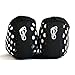 Nufoot Women's Mary Jane Slipper Black/White Polka Dots Large