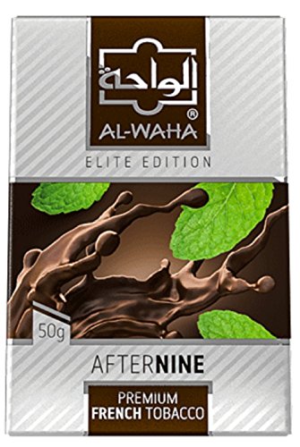 Al Waha Elite Edition Shisha Molasses Premium Flavors 50g for Hookah (After Nine)