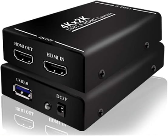 Weiyoutong Game Capture Card Hdmi To Usb3 0 1080p 60fps Video Record Capture Low Latency Can Twitch Hitbox Youtube Live Streaming For Ps3 Ps4 Xbox Amazon Co Uk Computers Accessories