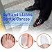 Sumifun Gel Toe Protector, Open Toe Sleeves for Bunions, (6 Thin+6 Thick) Pinky Silicone Toe Protectors for Corns, Hammer Toes, Toenails Loss, Friction Pain Relief