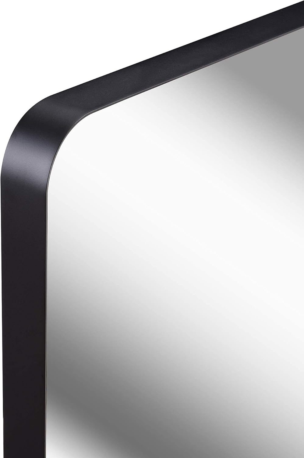 Clavie Wall Mirror 16x24 Inch Mirror for Bathroom Metal Frame Rounded Corner Rectangle Mirror Modern Bathroom Mirror Vertical or Horizontal Hanging Decorative Wall Mirrors for Living Room, Bedroom: Home & Kitchen