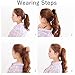 Ponytail Hair Extensions Messy Short Ponytail Synthetic Hair Clip in Ponytail (16H613)