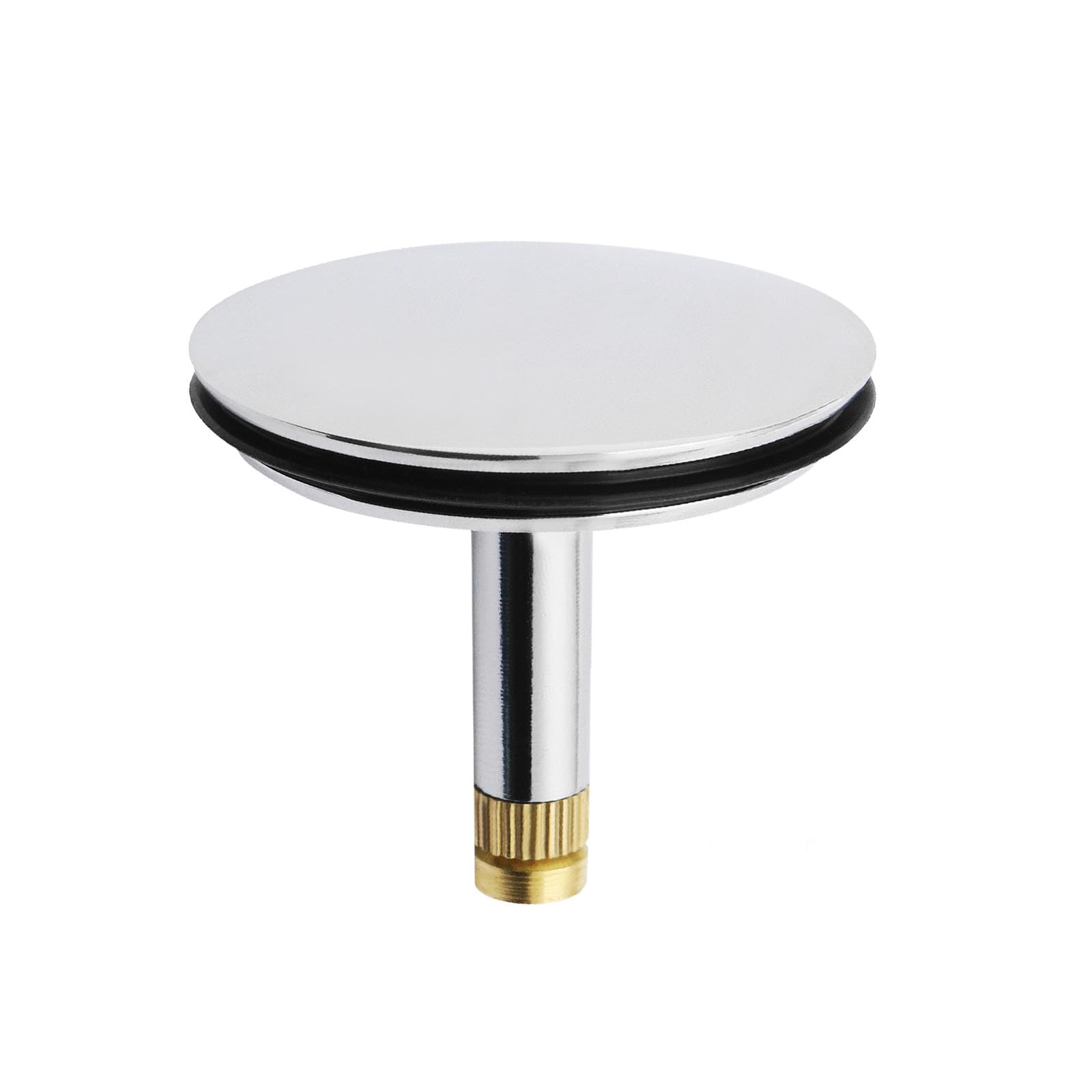 The Lord of the Tools Bathtub Chock Plug 43mm Adjustable Replacement Basin Sink Component for Bathtub Sink Bathroom Washing Basin Kitchen Washbasin Silver