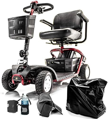 LiteRider 4-Wheel Folding Light Scooter GL141 Blue