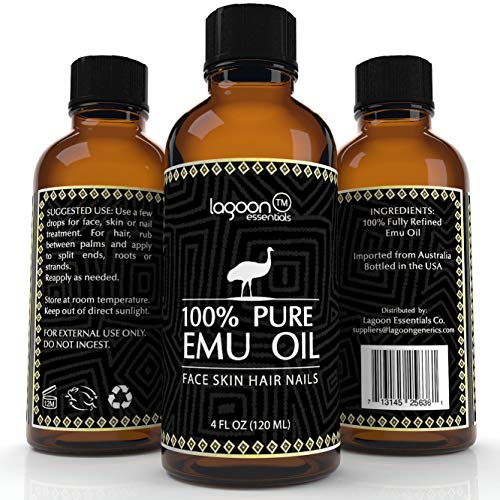 1 Emu Oil Pure 100 From Australia For Hair, Skin, Face, Nails