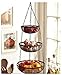 it's useful. 3 Tier Hanging Fruit Basket (Black)