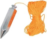 Silverline Plumb Bob & Line 118g Yellow Heavy Duty Construction Bricklaying view 3