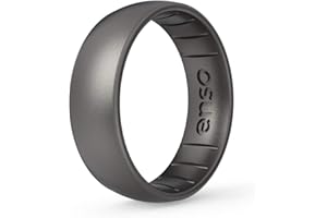 Enso Rings Classic Elements Silicone Ring | Made in The USA | Comfortable, Breathable, and Safe
