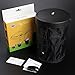 LILER Universal Car Trash Can Portable Car Garbage Bin Collapsible Pop-up Trash Can with Cover