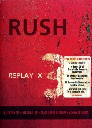 Rush R30: 30th Anniversary World Tour: 0066825200292: Amazon.com