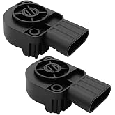 Amrxuts 2pcs 2603893C91 TPS Throttle Position Sensor for Volvo for Ford for Navistar for Navistar Int for Mack 133284, 8C40-9F832-BA, 2586248C91