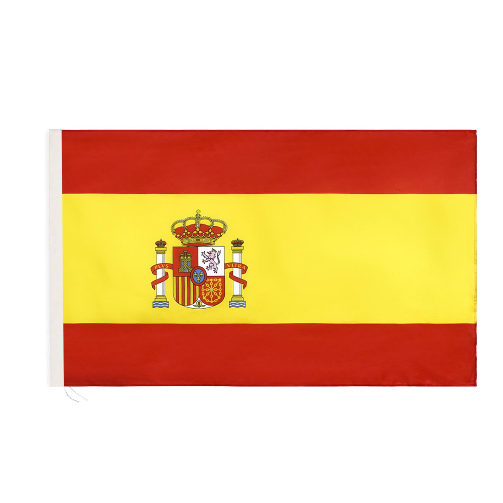LEIVESTE - Spanish Flag, Weather Resistant with Rod Loop for Spanish Flag, 90 x 150 cm