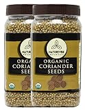 Organic Coriander Seeds (2lbs) (2 Pack of 1lbs Each) by Naturevibe Botanicals | Raw, Gluten-Free & Non-GMO | Adds Flavor and Taste