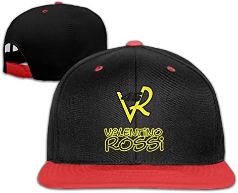 PGiG Kid's Moto GP #46 Valentino Rossi Adjustable Snapback Hip Hop Baseball Hats Caps