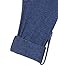 Tunics for Women,Timeson V-Neck Pleated Knit T-shirt Blouse Top Dark Blue XX-Large