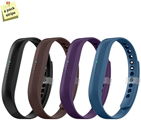 THRODY Fitbit Flex 2 Band, Classic Replacement Accessory Silicone Wristbands Strap w/ Fastener Original Clasp Fitness Bands for Fit Bit Flex 2,No Tracker