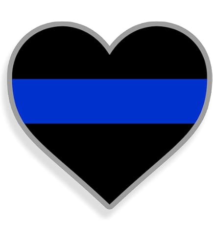 thumbnail image 2 of 1Pcs Police Officer Thin Blue Decal Car Stickers Line American Flag 2 of 11