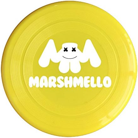 Marshmello Tour Marshmello Logo 10" Plastic Flying Disc Yellow