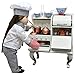 THE QUEEN'S TREASURES 18 Inch Doll Furniture, 1930's Style Wooden, Fully Assembled, Cook Stove & Oven, Compatible with American Girl Dolls Kitchens & Furniture