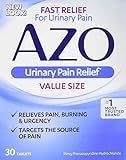AZO Standard Urinary Pain Relief Tablets, 30 Count