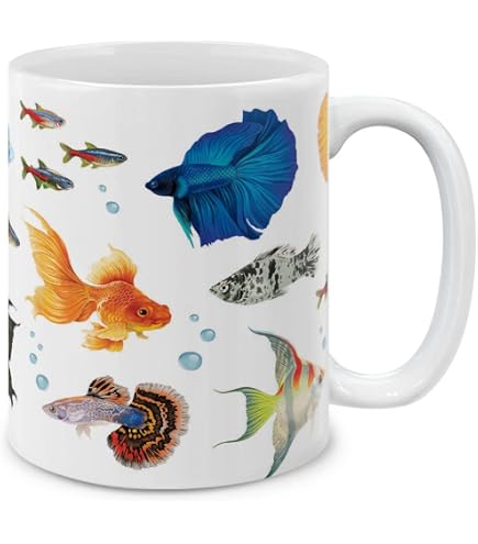 Octopus Nymph Ceramic Coffee Mug – 11 Oz, Lead-Free Design (Multiple Colors) 8 thumbnail image