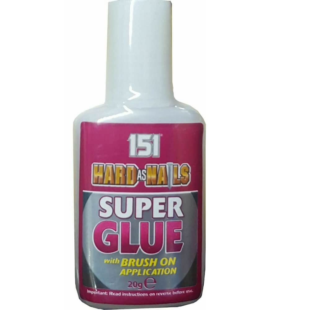 151 Hard As Nails Adhesive, Brush On Super Glue