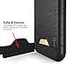 CoverON [SecureCard Series] Fit iPhone 8 Plus Case with Card Holder, iPhone 7 Plus Case, Protective Hybrid Cover with Card Slot and Kickstand Case for Apple iPhone 8 Plus/iPhone 7 Plus - Navy Blue