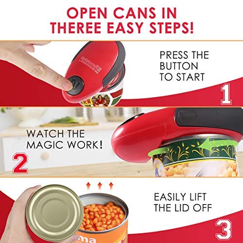Electric Can Opener, Restaurant Can Opener, Touch and Go Professional