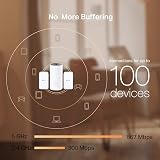 TP-Link Deco M3 Whole Home Mesh WiFi System 3-Pack Wall Plug Extender 3500 Sq Ft view 4