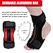 OUTERDO Plantar Fasciitis Night Splint - Adjustable Brace Support Unisex Fits for Right or Left Foot, Arch Support/Ankle Night Brace Effective Relieve Pain for Achilles Tendon Drop Foot
