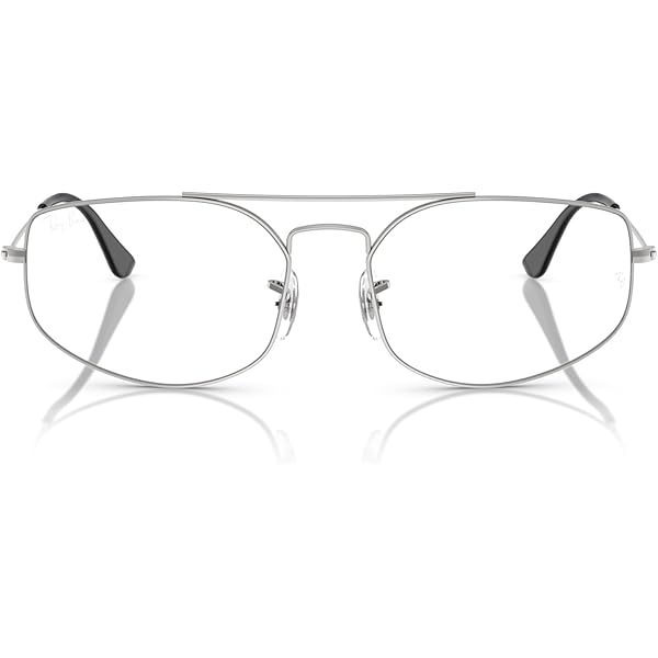 Amazon.com: Ray-Ban RX8797 William Titanium Square