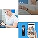 Juboury Fitness Tracker, Slim Heart Rate Smart Bracelet Wearable Pedometer Touch Screen Activity Tracker Fitness Watch for Android and iOS Smart Phones (Black)