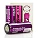 V Force - IMR 26650 5000MAH 45A 3.7V FT batteries | 2-Pack | authentic original lithium flat top high drain li-ion rechargeable battery
