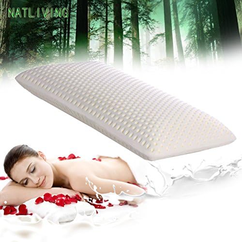 Standard Thailand Latex Pillow Cervical Orthopedic Soft High Elasticity Vibration for Sleeping Neck Pain